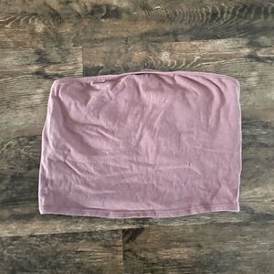 PINK Victoria's Secret Mauve Lined Tube Top